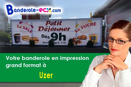 Livraison de banderole personnalisée à Uzer (Ardèche/7110)