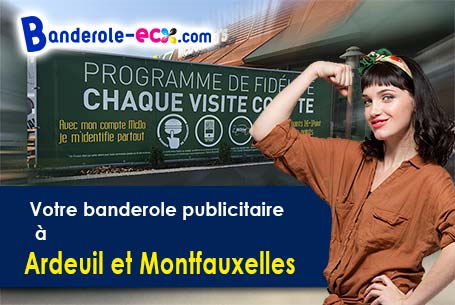 Livraison de banderole publicitaire à Ardeuil-et-Montfauxelles (Ardennes/8400)