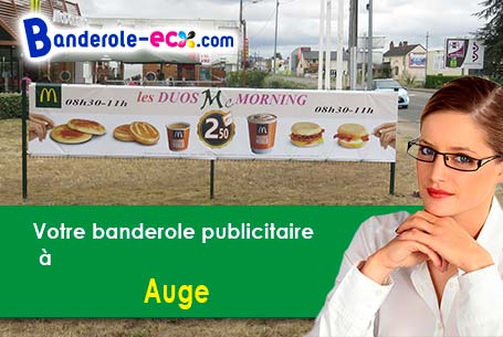 Livraison de banderole personnalisée à Auge (Ardennes/8380)