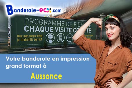 Livraison de banderole publicitaire à Aussonce (Ardennes/8310)