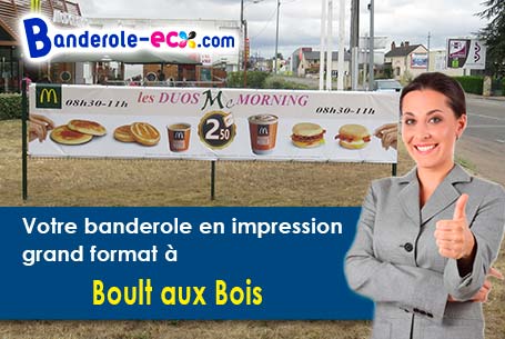 Livraison de banderole publicitaire à Boult-aux-Bois (Ardennes/8240)