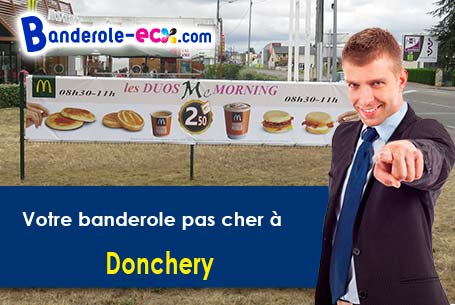 Livraison de banderole personnalisée à Donchery (Ardennes/8350)