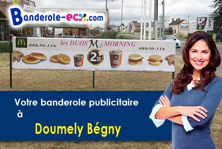 Livraison de banderole personnalisée à Doumely-Bégny (Ardennes/8220)