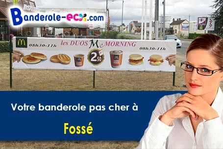Livraison de banderole publicitaire à Fossé (Ardennes/8240)