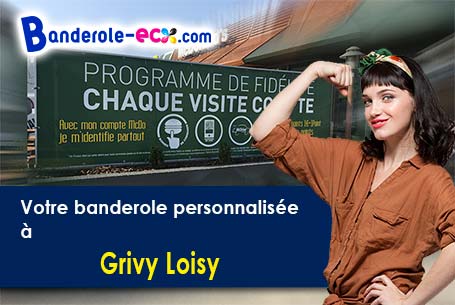 Livraison de banderole pas cher à Grivy-Loisy (Ardennes/8400)