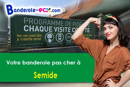 Livraison de banderole personnalisée à Semide (Ardennes/8400)