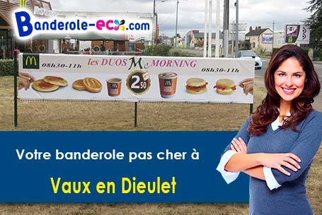Livraison de banderole publicitaire à Vaux-en-Dieulet (Ardennes/8240)