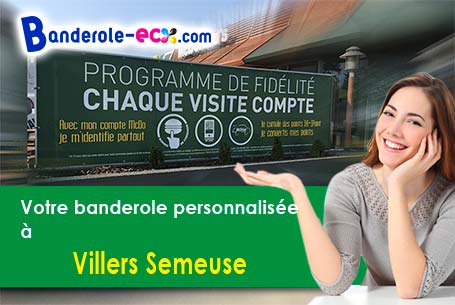 Livraison de banderole personnalisée à Villers-Semeuse (Ardennes/8000)