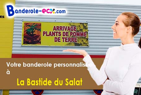 Impression de banderole publicitaire à La Bastide-du-Salat (Ariège/9160)
