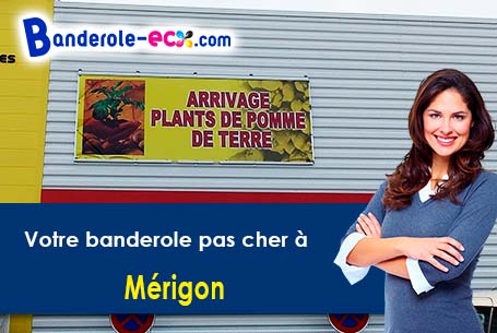 Impression de banderole publicitaire à Mérigon (Ariège/9230)