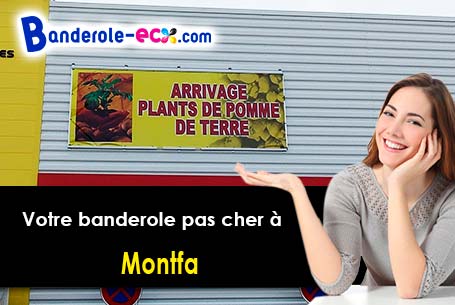 Recevez votre banderole publicitaire à Montfa (Ariège/9350)
