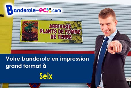 Impression de banderole personnalisée à Seix (Ariège/9140)