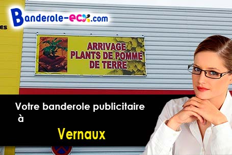 Recevez votre banderole publicitaire à Vernaux (Ariège/9250)