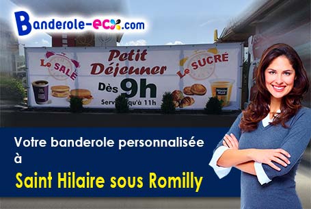 A Saint-Hilaire-sous-Romilly (Aube/10100) impression de banderole pas cher