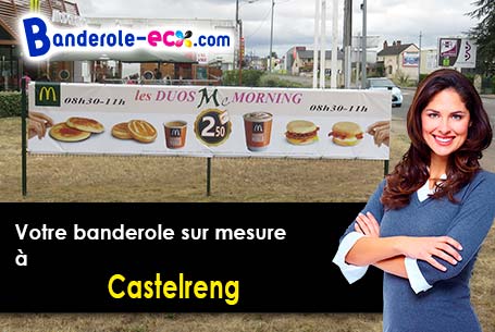 Impression de banderole publicitaire à Castelreng (Aude/11300)
