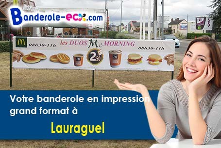 Impression de banderole publicitaire à Lauraguel (Aude/11300)