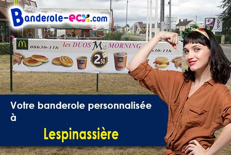 Impression de banderole personnalisée à Lespinassière (Aude/11160)