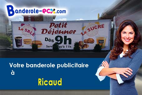 Recevez votre banderole pas cher à Ricaud (Aude/11400)