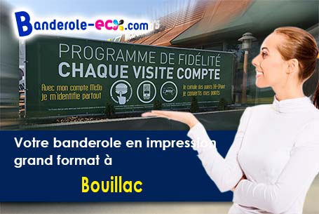 Recevez votre banderole publicitaire à Bouillac (Aveyron/12300)