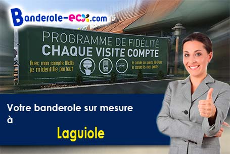 A Laguiole (Aveyron/12210) recevez votre banderole pas cher