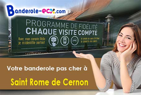 Recevez votre banderole pas cher à Saint-Rome-de-Cernon (Aveyron/12490)