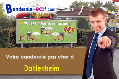 Création gratuite de votre banderole publicitaire à Dahlenheim (Bas-Rhin/67310)