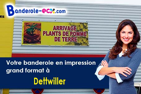 Création inclus pour votre banderole pas cher à Dettwiller (Bas-Rhin/67490)