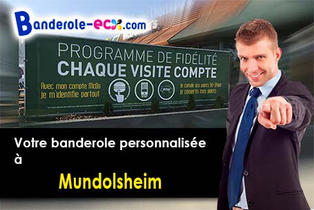 Création gratuite de votre banderole publicitaire à Mundolsheim (Bas-Rhin/67450)