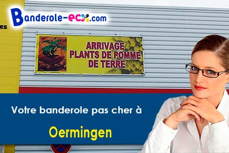 Création inclus pour votre banderole pas cher à Oermingen (Bas-Rhin/67970)