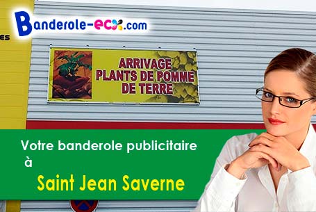 Impression grand format de banderole personnalisée à Saint-Jean-Saverne (Bas-Rhin/67700)