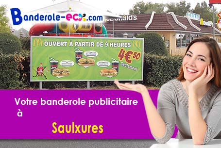 Création gratuite de votre banderole publicitaire à Saulxures (Bas-Rhin/67420)