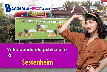 Création inclus pour votre banderole pas cher à Sessenheim (Bas-Rhin/67770)