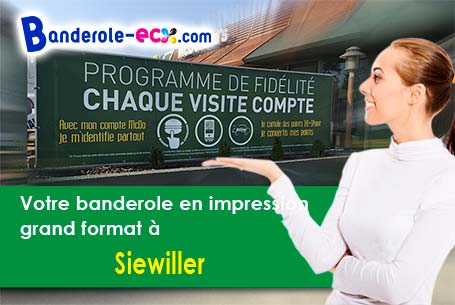 Création inclus pour votre banderole pas cher à Siewiller (Bas-Rhin/67320)