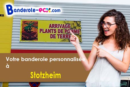 Création inclus pour votre banderole pas cher à Stotzheim (Bas-Rhin/67140)