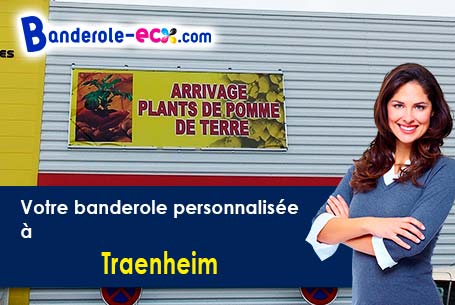 Création gratuite de votre banderole publicitaire à Traenheim (Bas-Rhin/67310)