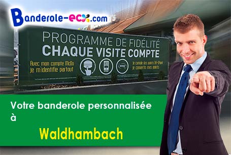 Création gratuite de votre banderole publicitaire à Waldhambach (Bas-Rhin/67430)