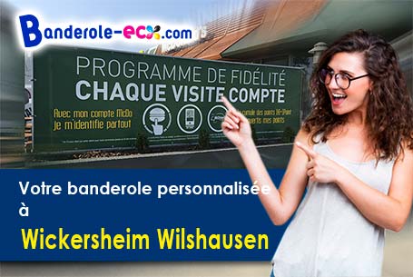 Création gratuite de votre banderole publicitaire à Wickersheim-Wilshausen (Bas-Rhin/67270)