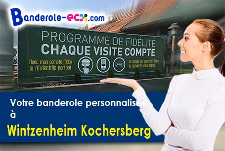 Création inclus pour votre banderole pas cher à Wintzenheim-Kochersberg (Bas-Rhin/67370)