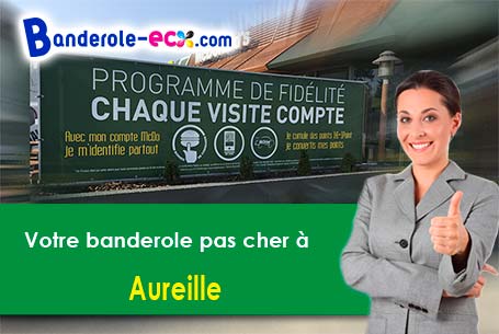 A Aureille (Bouches-du-Rhône/13930) recevez votre banderole pas cher