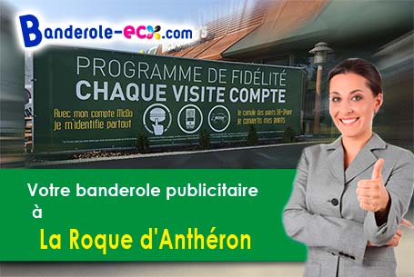 Impression de banderole pas cher à La Roque-d'Anthéron (Bouches-du-Rhône/13640)