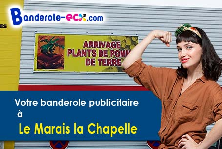 A Le Marais-la-Chapelle (Calvados/14620) recevez votre banderole publicitaire
