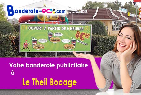 A Le Theil-Bocage (Calvados/14410) impression de banderole pas cher