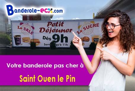 Impression de banderole publicitaire à Saint-Ouen-le-Pin (Calvados/14340)