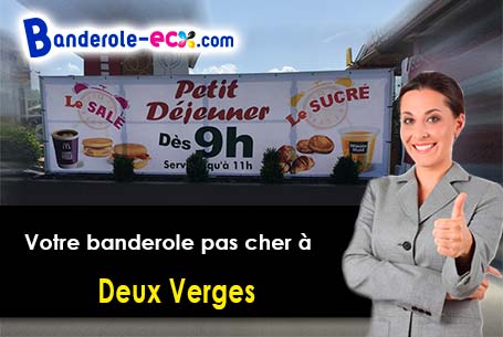 Impression de banderole publicitaire à Deux-Verges (Cantal/15110)