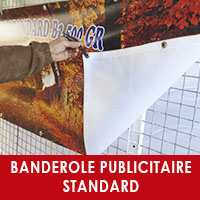 banderole publicitaire standard longue durée