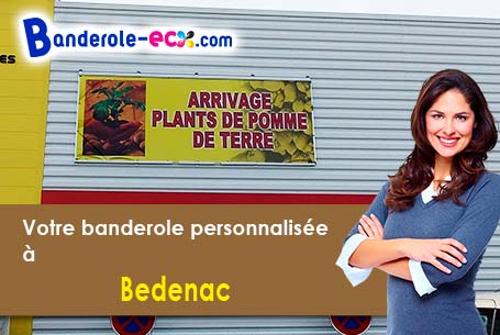 A Bedenac (Charente-Maritime/17210) recevez votre banderole publicitaire