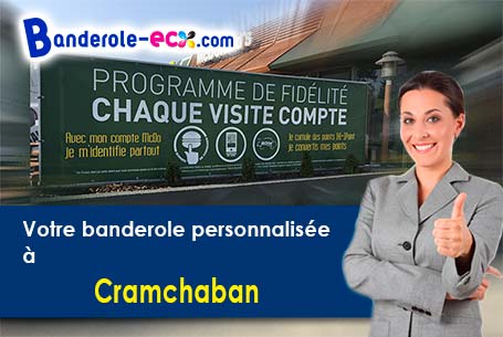 A Cramchaban (Charente-Maritime/17170) impression de banderole publicitaire