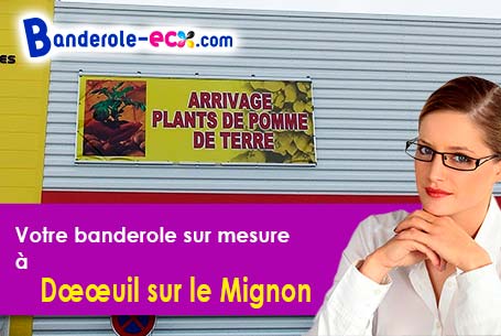 Recevez votre banderole pas cher à Duil-sur-le-Mignon (Charente-Maritime/17330)