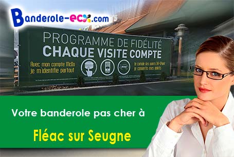 Recevez votre banderole pas cher à Fléac-sur-Seugne (Charente-Maritime/17800)