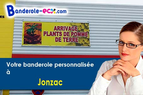 A Jonzac (Charente-Maritime/17500) recevez votre banderole publicitaire